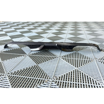 K2 Industries BMW 3/4 Series F80/F82/F83 carbon fiber diffuser, sleek aerodynamic design for 2011-2020 models