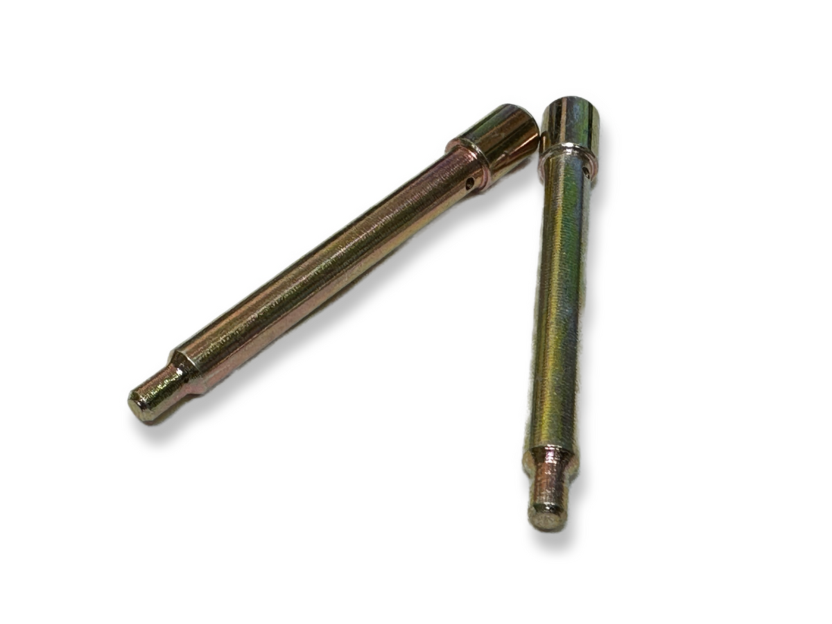 PMB Performance Porsche 914-6 rear pad hardware kit for 1970-72 models, featuring metal clips and mounting components.
