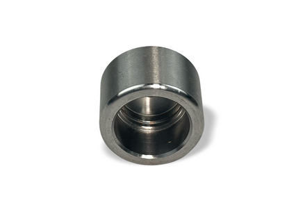 Stainless steel rear caliper piston for Porsche 356C, 911, 912 from PMB Performance, showing the precision-machined component.
