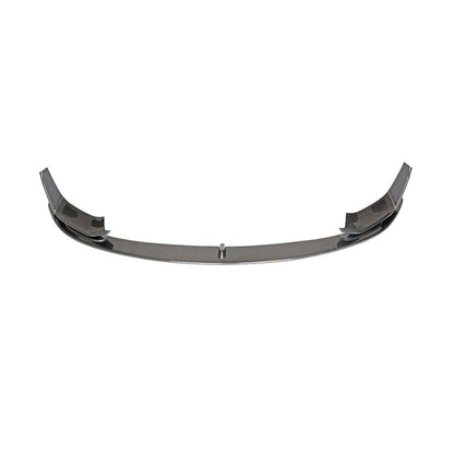 Performance Dry Carbon front lip splitter set for BMW F80 M3 and F82 F83 M4, made by K2 Industries, featuring three-piece carbon fiber design.