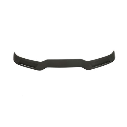 Carbon fiber V2 style trunk spoiler for BMW G22 430i and G82/G83 M4, featuring sleek carbon fiber finish and aerodynamic design.