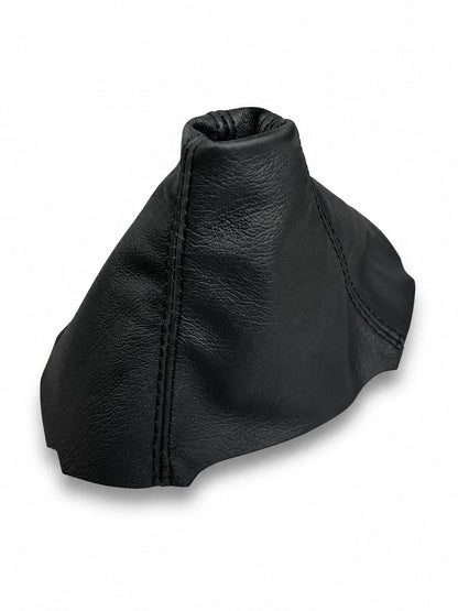 Black Leather MANUAL Shift Boot Cover For Porsche 911 997 2005-2012