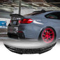 Forged carbon BMW F82 M4 PSM trunk spoiler by Palenon Performance, showing sleek aerodynamic design on the car's trunk.