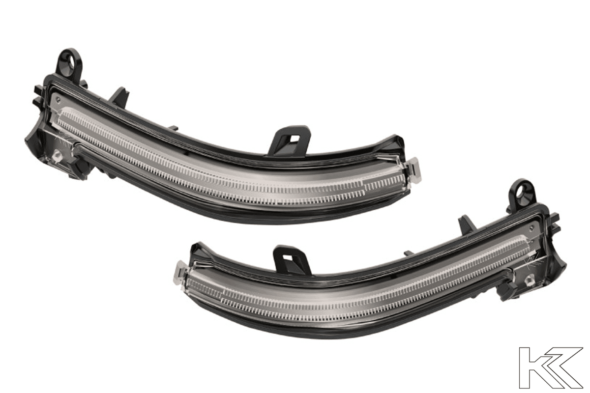 OSRAM LEDriving Dynamic LED mirror side indicators for BMW 1 Series, 2 Series, 3 Series, 4 Series, and X1 by K2 Industries.
