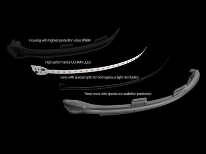 OSRAM LEDriving® dynamic LED mirror indicators VW Golf 6 Touran 1