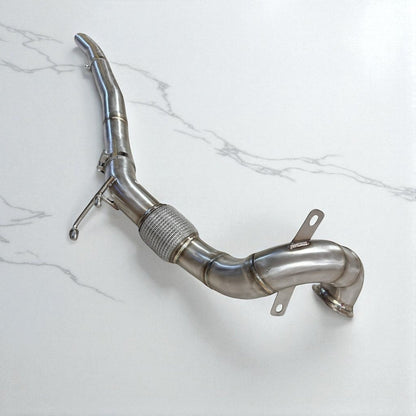 AWD Audi 8V S3 A3 Race Downpipe - 2.0T (Premium Catless & Catted) | Palenon Performance
