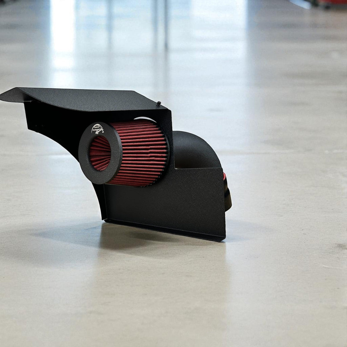 Palenon Performance B58 Cold Air Intake installed in a BMW F chassis, enhancing engine airflow for M140i, M240i, 340i, and 440i models.
