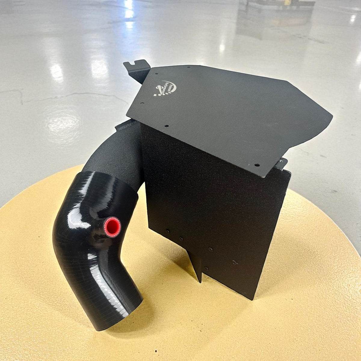 Palenon Performance B58 Cold Air Intake for BMW G20 M340i, G22 M440i, G42 M240i showing polished metal intake with branding details.