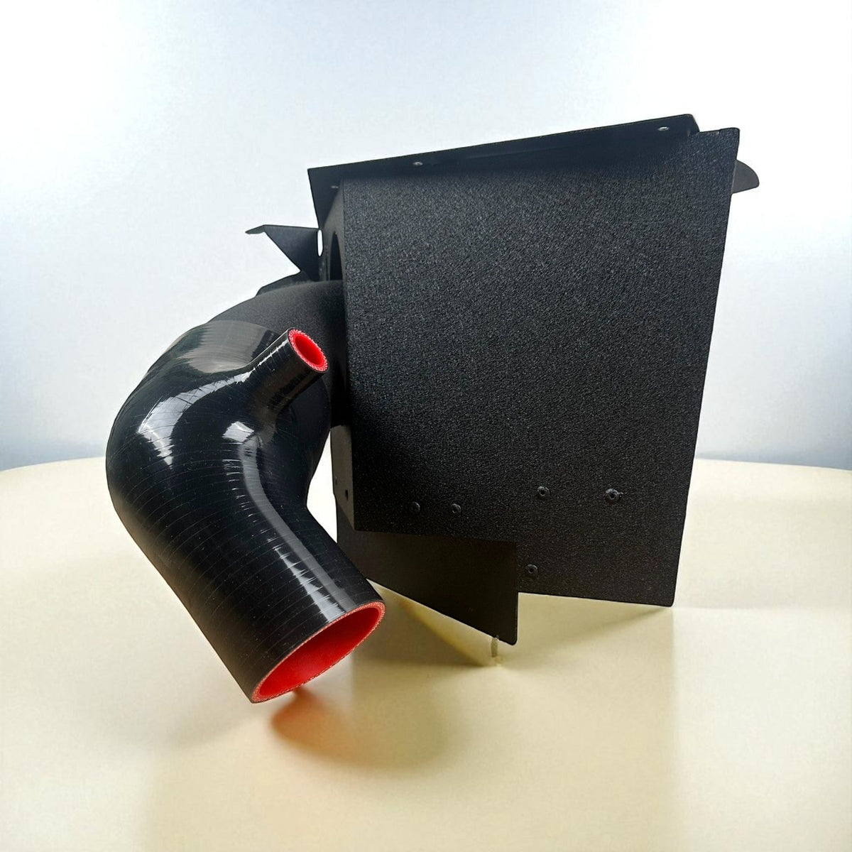 Palenon Performance B58 Cold Air Intake installed in BMW G20 M340i, G22 M440i, G42 M240i, showing the sleek air intake system.