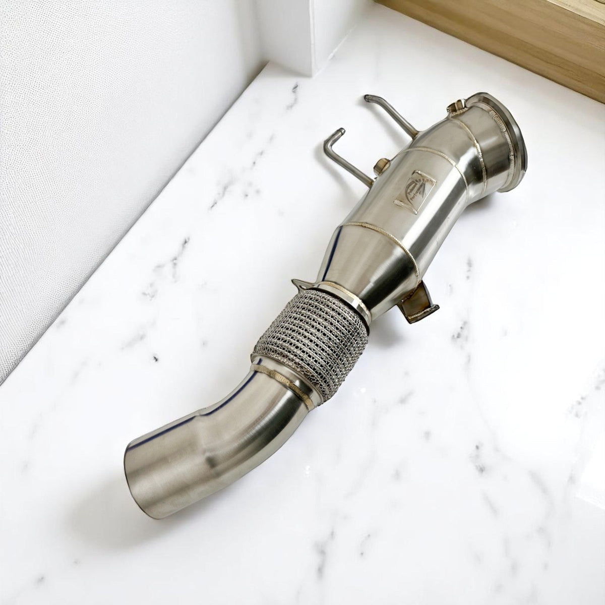 5-inch Gen 3 BMW B58TU2 racing downpipe by Palenon Performance for M340i, M440i, X3, X5, and more models.