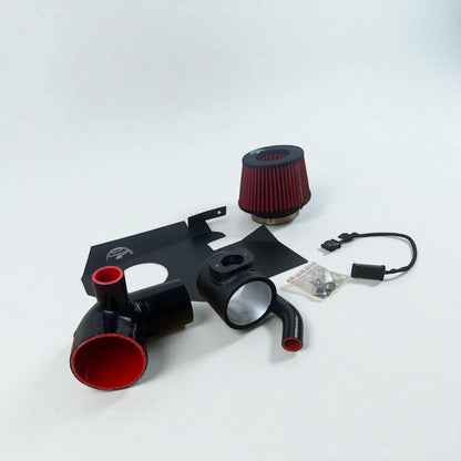Palenon Performance high flow cold air intake for BMW 535i F10 F11 3.0L N55 engine, showing the sleek intake system.