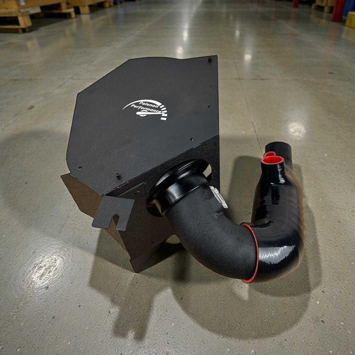 Palenon Performance high flow B46 B48 cold air intake for BMW Z4 G29 2.0T, showing the sleek metallic intake components.