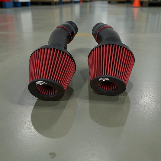 Palenon Performance S63 Cold Air Intake for BMW F90 M5, F92 M8, F93 M8 including Competition model, installed in engine bay