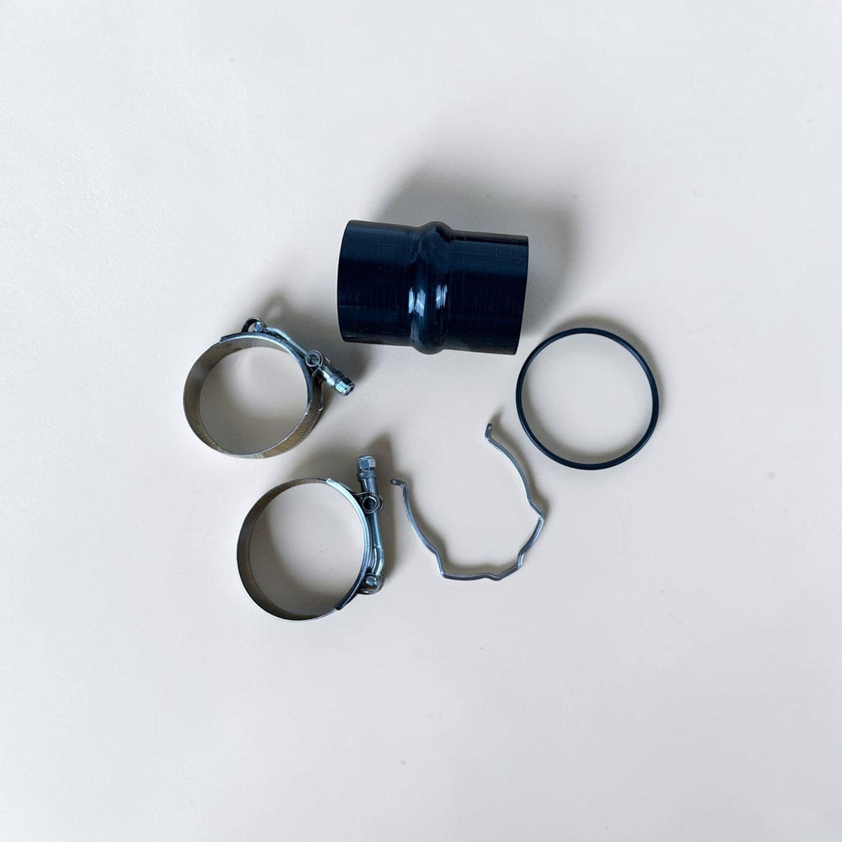 N55 aluminum charge pipes from Palenon Performance for BMW 335i, 435i, M2, M135i, M235i, X3, X4, with hardware.