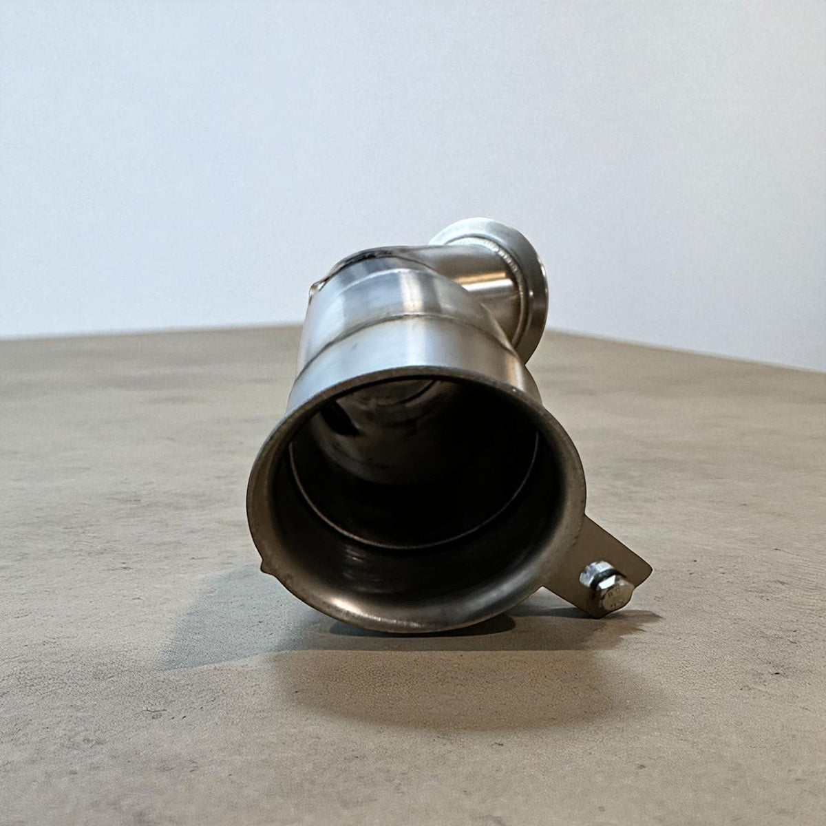 Palenon Performance N55 Racing Downpipe for BMW 335i, 435i, M2, M135i, M235i with EWG & PWG exhaust ports, metallic finish