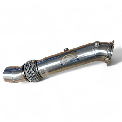 Palenon Performance stainless steel N55 downpipe for BMW 535i, 640i, 740i, X5, X6 F chassis, high-performance exhaust part