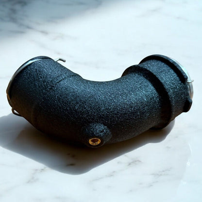 Aluminum S58 charge pipes by Palenon Performance for BMW G80 M3, G82 M4, G87 M2, F97 X3M, F98 X4M engine upgrade.