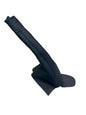 Leather parking brake boot cover for Porsche Boxster 1997-2004 911 986 996, crafted by JTS Custom Upholstery.