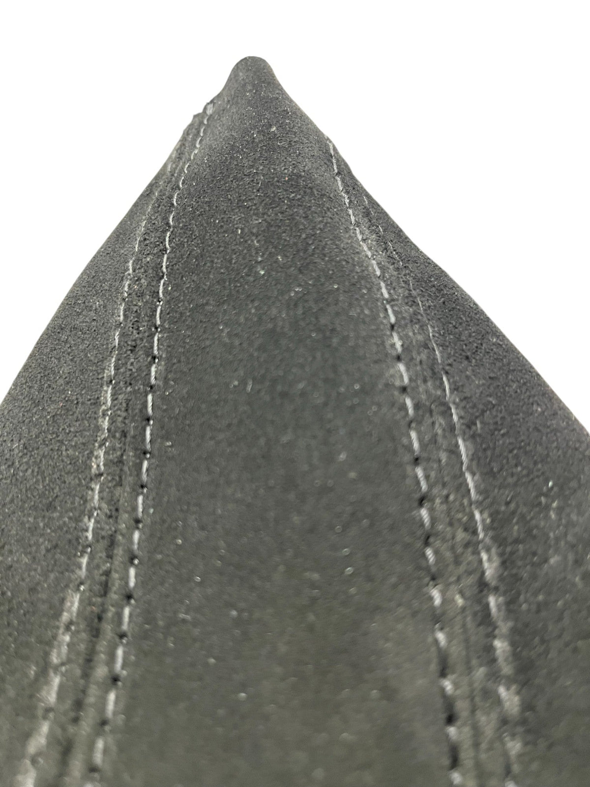 BMW E36 3 Series 1991-2005 genuine black suede shift and parking brake boot cover by JTS Custom Upholstery