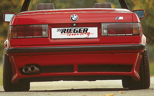 K2 Industries vented rear apron for BMW E30 Convertible pre-1987, durable auto body part with vented design for improved airflow.