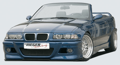 K2 Industries BMW E36 front bumper in E46 style, showcasing sleek design and durable construction for BMW E36 models.