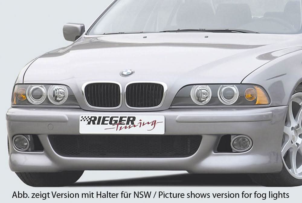 K2 Industries BMW E39 sedan and wagon front bumper, durable car bumper replacement for BMW E39 models.