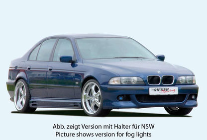 K2 Industries BMW E39 sedan/wagon front bumper, durable replacement bumper for BMW E39 series vehicles.