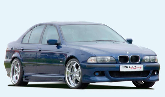 K2 Industries vented side skirts for BMW E39, designed to enhance aerodynamics and sporty appearance.