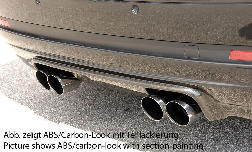 K2 Industries BMW E46 Coupe/Convertible rear side skirt with M look, black aerodynamic side skirt for sporty style.