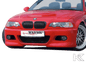 K2 Industries BMW E46 pre-facelift sedan and wagon front bumper showcasing sleek design and durable construction.