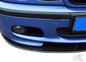 Carbon fiber front lip for BMW E46/Z4 M-Technic, designed by K2 Industries, showcasing a sleek, aerodynamic upgrade.