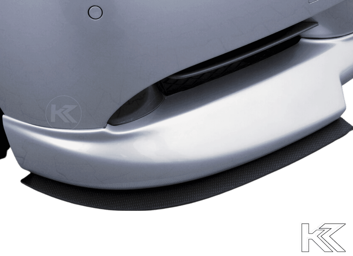 K2 Industries BMW E90/91 front splitter for Rieger front lip, durable aerodynamic accessory for BMW E90/91 models.