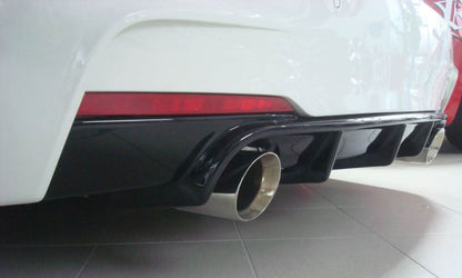 K2 Industries BMW F30/31 M Technic rear skirt insert, side skirt extension for BMW F30 and F31 models.