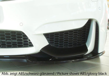 K2 Industries BMW F80/82 Front Splitter, a sleek front lip for BMW F80 and F82 models, enhancing sporty appearance.