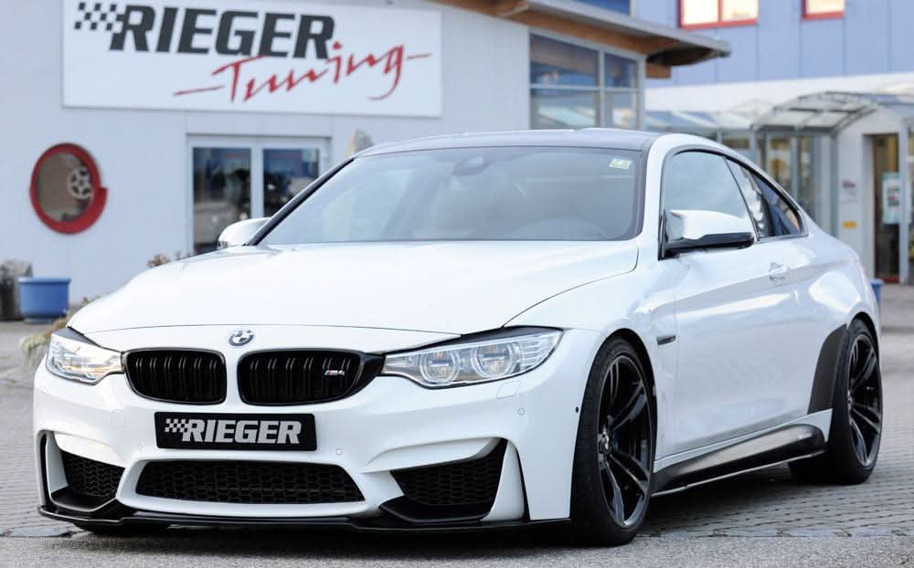 K2 Industries BMW F80/82 front splitter, a sleek aerodynamic front lip for BMW F80 and F82 models.