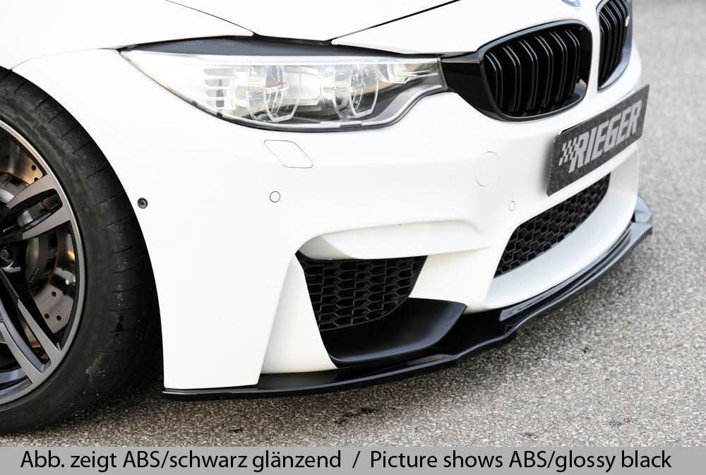 K2 Industries BMW F80/82 Front Splitter, a sleek front lip designed for BMW F80 and F82 models, enhances sporty appearance.