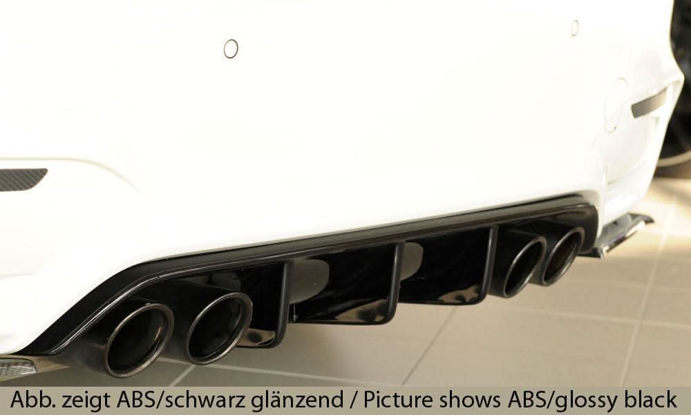 K2 Industries BMW F82 M4 rear skirt insert, side skirt component with aerodynamic design for sporty BMW F82 M4 car.