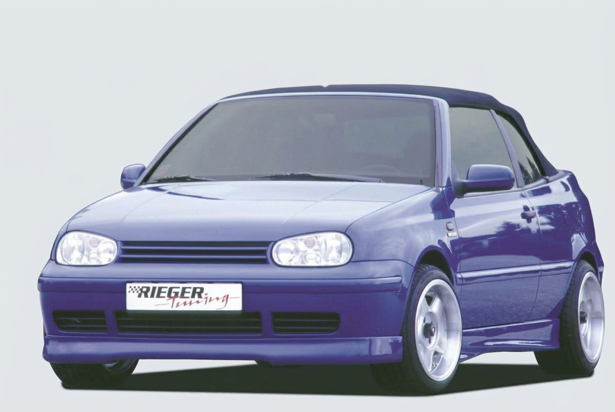 Rieger VW Golf 4 Convertible Front Lip