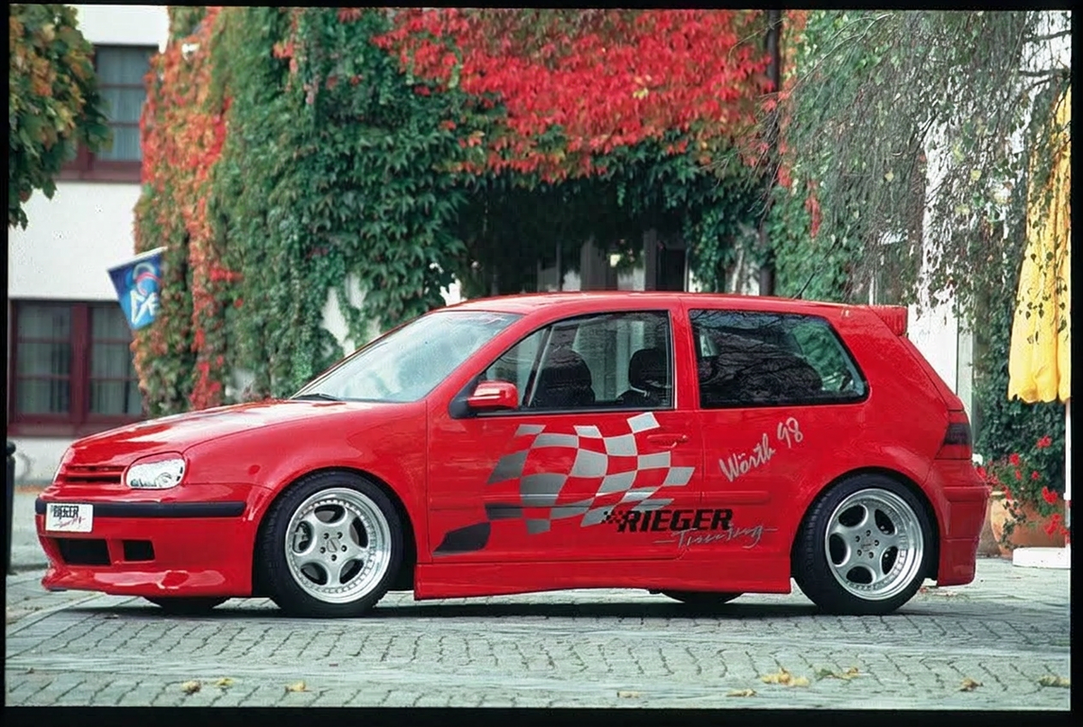 Rieger VW Golf 4 Side Skirts V1