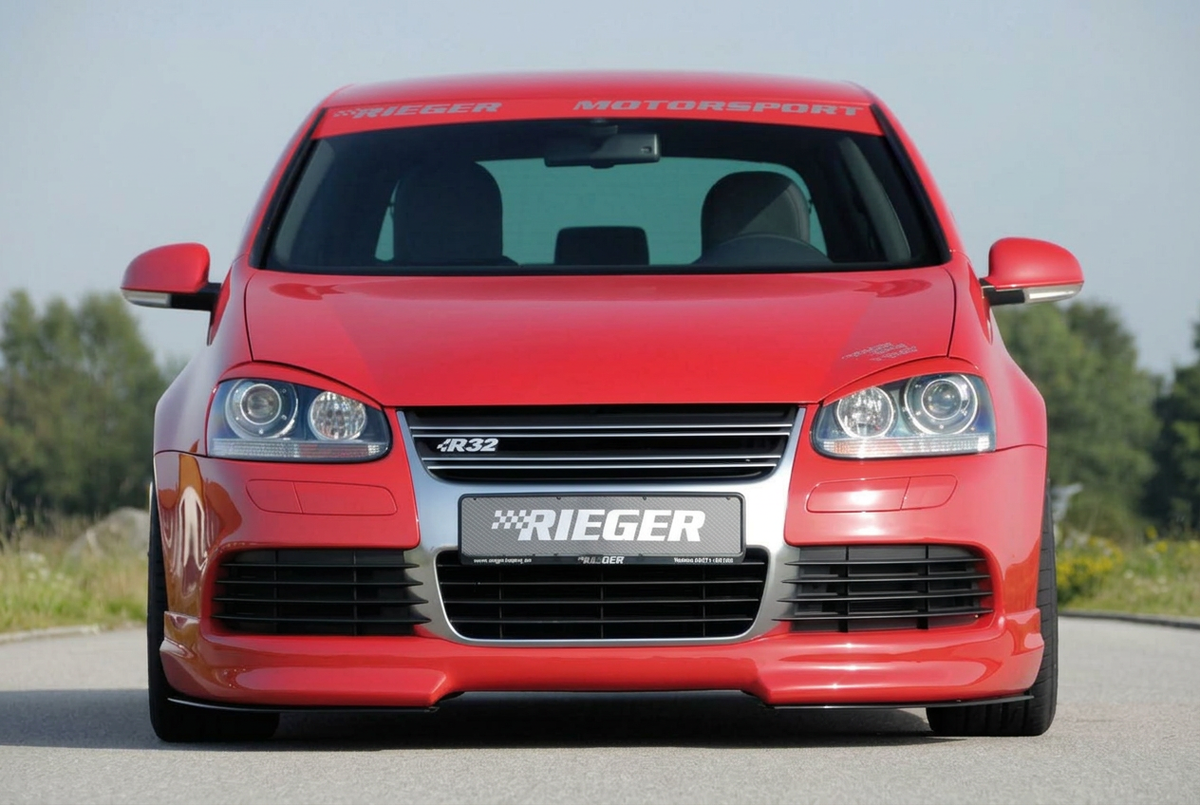 Rieger VW Golf 5 R32 Front Lip