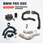 Palenon Performance 650HP upgrade package for BMW S55 engine, fitted in F87 M2, F80 M3, and F82 M4 models.