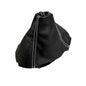 Black Leather MANUAL Shift Boot Cover For Porsche 911 997 2005-2012