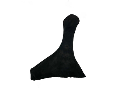 Black Genuine Suede Shift Boot Cover For Porsche Boxster 911 986 996 1997-2004