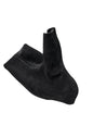 Black Genuine Suede Shift Boot Cover For Porsche Boxster 911 986 996 1997-2004