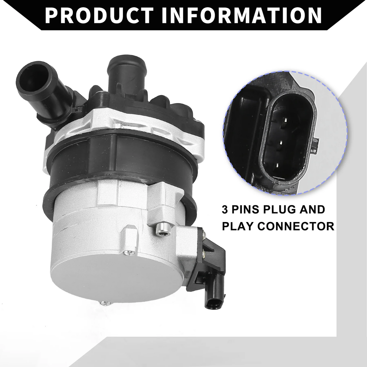 5Q0121599AA GENUINE OEM AUDI PORSCHE AUXILARY ELEC COOLANT WATER PUMP 2012-2015