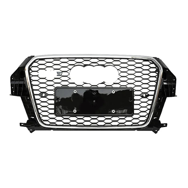 Upgrade Honeycomb Style Grille fits Q3 2013-2016 in Glossy Black or Chrome