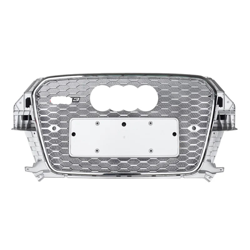 Upgrade Honeycomb Style Grille fits Q3 2013-2016 in Glossy Black or Chrome