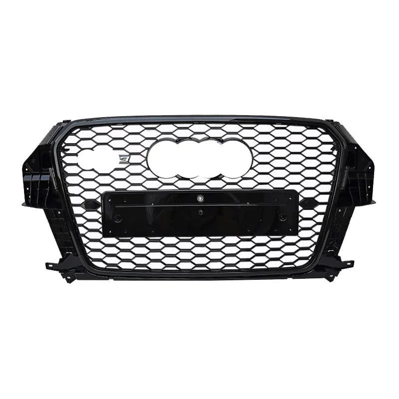 Upgrade Honeycomb Style Grille fits Q3 2013-2016 in Glossy Black or Chrome