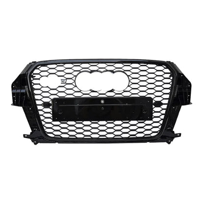 Upgrade Honeycomb Style Grille fits Q3 2013-2016 in Glossy Black or Chrome