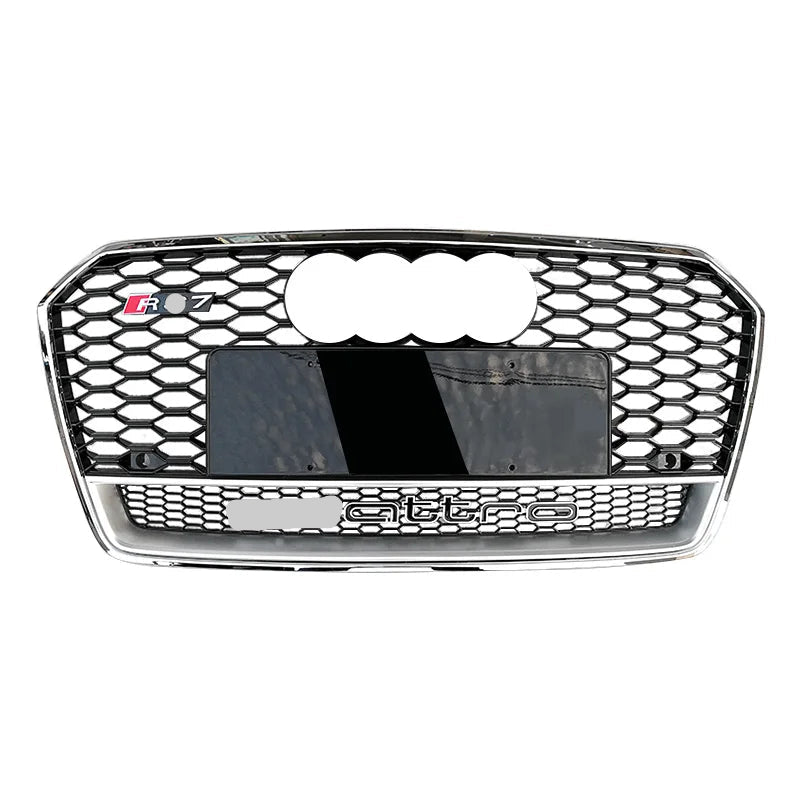 Bayern MotorWerks Upgrade Grille fits Audi A7 S7 C7.5 2016-2018 RS7 Style Facelift Honeycomb